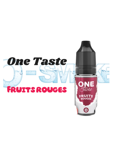 E-liquide Fruits rouges One taste