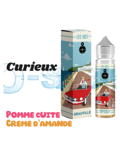 E-liquide français de qualité Osmoke - Deauville Curieux 50mL