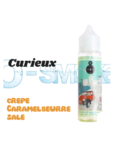 E-liquide français de qualité Osmoke - St Malo Curieux 50mL