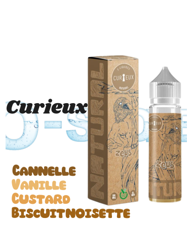 E-liquide Zeus Curieux 50mL