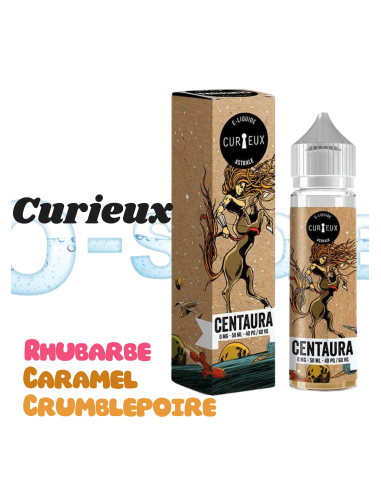 E-liquide français de qualité Osmoke - Centaura Curieux 50mL