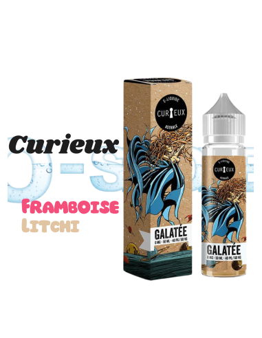E-liquide français de qualité Osmoke - Galatée Curieux 50mL