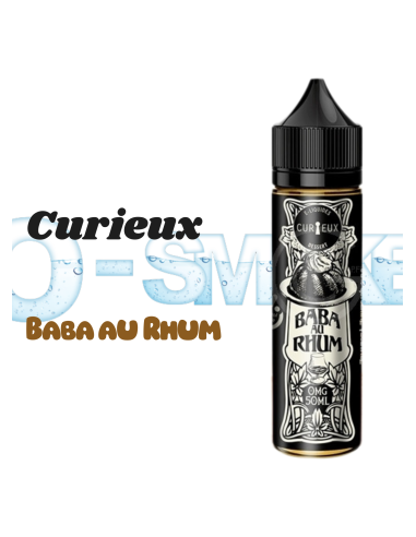 E-liquide BABA AU RHUM Curieux