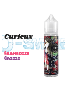 E-liquide FRAMBOISE CASSIS Curieux