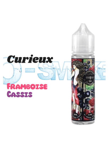 E-liquide FRAMBOISE CASSIS Curieux