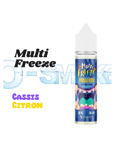 Malotru Multi Freeze "Cassis, Citron" 50ml 0mg - Liquideo