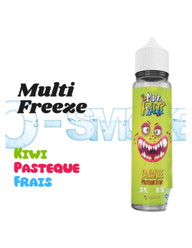 Galipette Multi Freeze "Pomme, Framboise, Fraicheur" 50ml 0mg - Liquideo