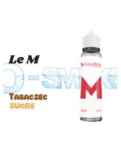 Le M "Tabac sec, sucré"- Liquideo 50ml