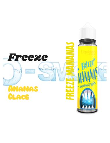 chez osmoke Freeze Mananas "ananas, glacé" - Liquideo