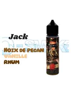 Jack "Noix de pécan, vanille, rhum" - Swoke 50ml