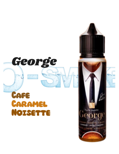 chez osmoke George 50ml "cafe, caramel, noisette" - Swoke 50ml