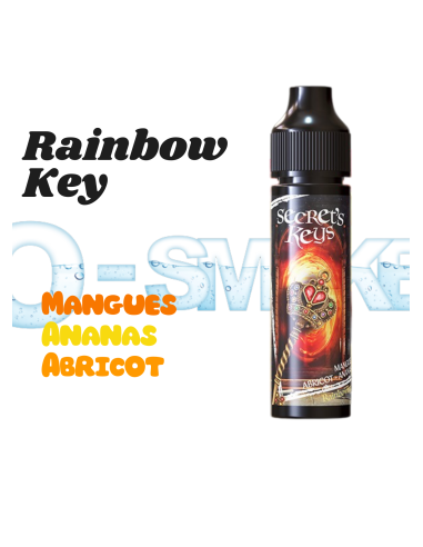 Rainbow Key "Mangues, Ananas, Abricot"- 50ml by Secret's LAb