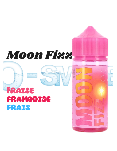 Moon Fizz Hot Kiss "Fraise, framboise, frais" 50ml - Secret's Lab