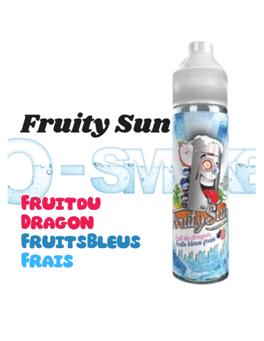 Fruity Sun "Fruit du Dragon, Fruits Bleus, Frais"- 50ml by Secret's LAb