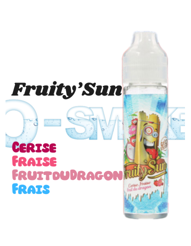 Fruity Sun "Cerise, Fraise, Fruit du Dragon, Frais"- 50ml by Secret's LAb