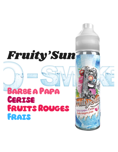 Fruity Sun "Barbe à Papa, Cerise, Fruits Rouges, Frais"- 50ml by Secret's LAb