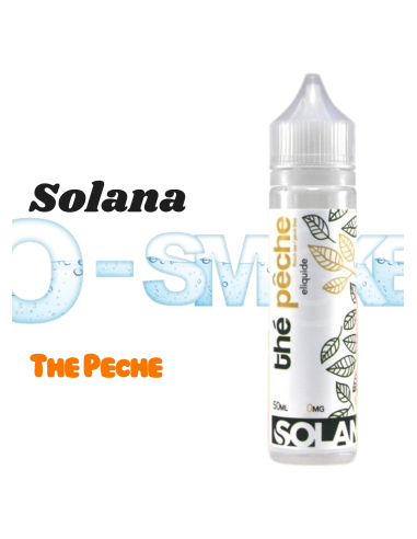 E-liquide Thé Pêche Solana