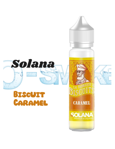 E-liquide La fabrique à biscuit Caramel Solana