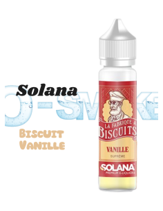 E-liquide La fabrique à biscuit Vanille Solana