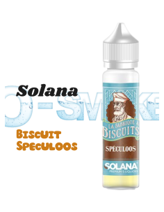 E-liquide La fabrique à biscuit Speculoos Solana