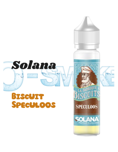 E-liquide La fabrique à biscuit Speculoos Solana