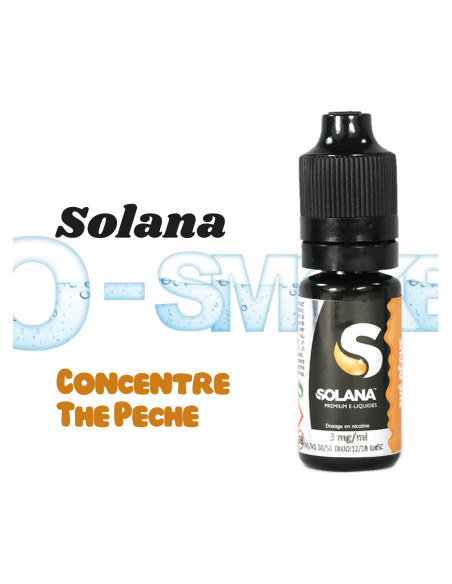 E-liquide Thé Pêche Solana