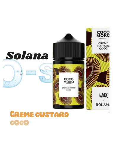 Coco Moko "Crème custard, coco" Wax - Solana 50ml