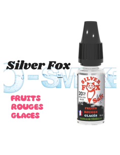 Silver Fox sel de nicotine "fruits rouges glacés" puff saveur - VIP 10ml