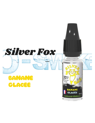 Silver Fox sel de nicotine "banane" puff saveur - VIP 10ml