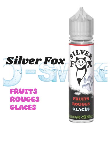 E-liquide Silver Fox "fruits rouges glacés" - VIP 50ml
