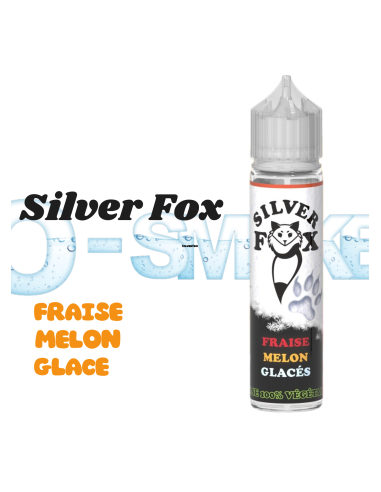 E-liquide Silver Fox "fraise melon glacé" - VIP 50ml