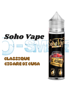 chez osmokeel romeo "classique, cigare di cuba" - vip 50ml- vap in paris