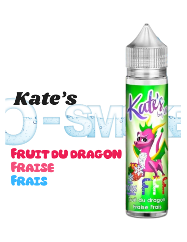 chez osmoke le F.F.F "fruit du dragon, fraise, frais" kate's - vip 50ml
