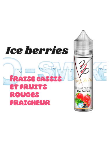 Ice berries "Fraise, cassis et fruits rouges, fraicheur" - VIP 50ml
