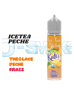 chez osmoke le ICE TEA PECHE "the glace, peche, frais" kate's - vip 50ml