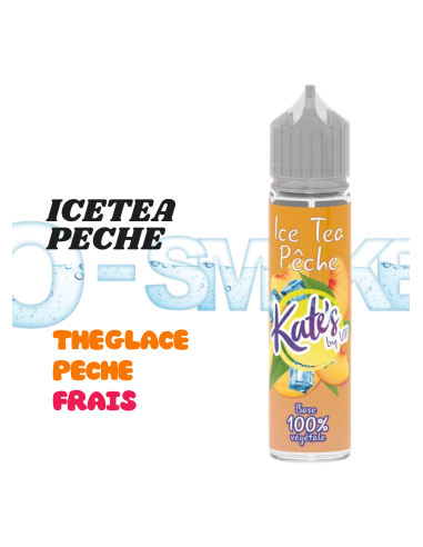 chez osmoke le ICE TEA PECHE "the glace, peche, frais" kate's - vip 50ml