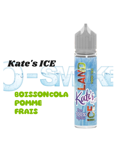 chez osmoke le kate's ICE "boisson cola, pomme, frais" - vip 50ml