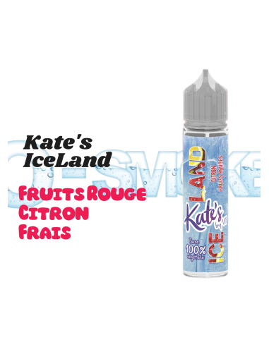 Kates' IceLand "Fruits Rouge, Citron, Frais" - VIP 50ml