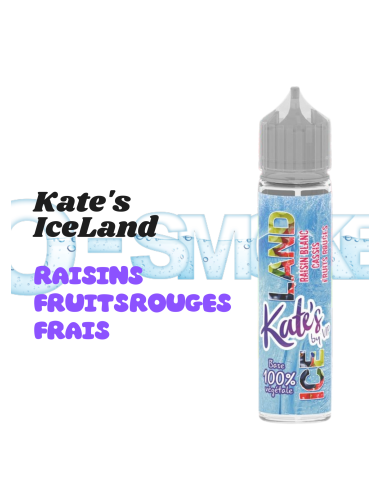 chez osmoke le kate's ICE "raisins, fruits rouges, frais" - vip 50ml