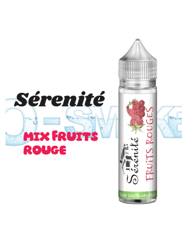 Fruits rouge Sérinité VIP 50ml - osmoke