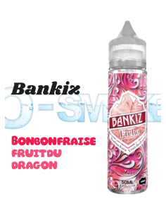 Bankiz - Freho "Bonbon fraise, fruit du dragon" - ETasty 50ml