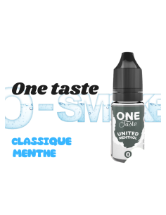 United menthol 10ml " classique et menthe " One taste