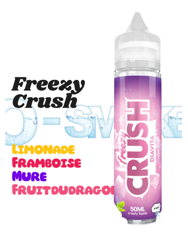 Diavita "Limonade Framboise, Mure et Fruit du dragon" - Freezy Crush Etasty 50ml