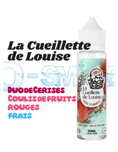 Rouge d'embarras "Duo de Cerises, Coulis de fruits rouges"- La cueillette de Louise - Etasty 50 ML