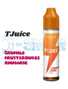 Crumby Crush "Crumble, fruits rouges, rhubarbe" 50ml - TJuice