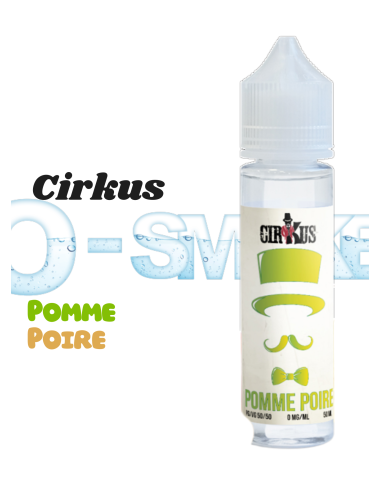 Pomme Poire "Pomme, Poire" 50ml - Gamme Cirkus - Vincent dans les vapes