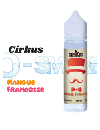 Mangue Framboise "Mangue, Framboise" 50ml - Gamme Cirkus - Vincent dans les vapes