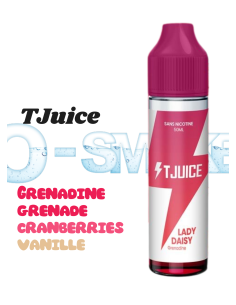Lady Daisy "Grenadine, grenade, cranberries, vanille" 50ml - TJuice