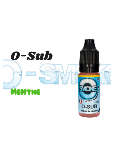 Eliquide O-Sub 10 ml, eliquide français - Osmoke