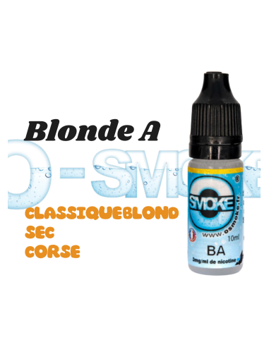 E-liquide Blond A 10 ml, eliquide français - Osmoke